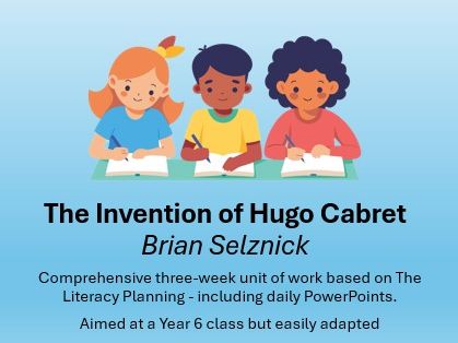 Hugo Cabret - 3 Weeks Planning