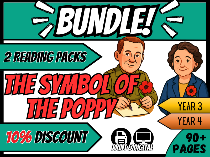 The Symbol of the Poppy | Reading Comprehension | Year 3/4