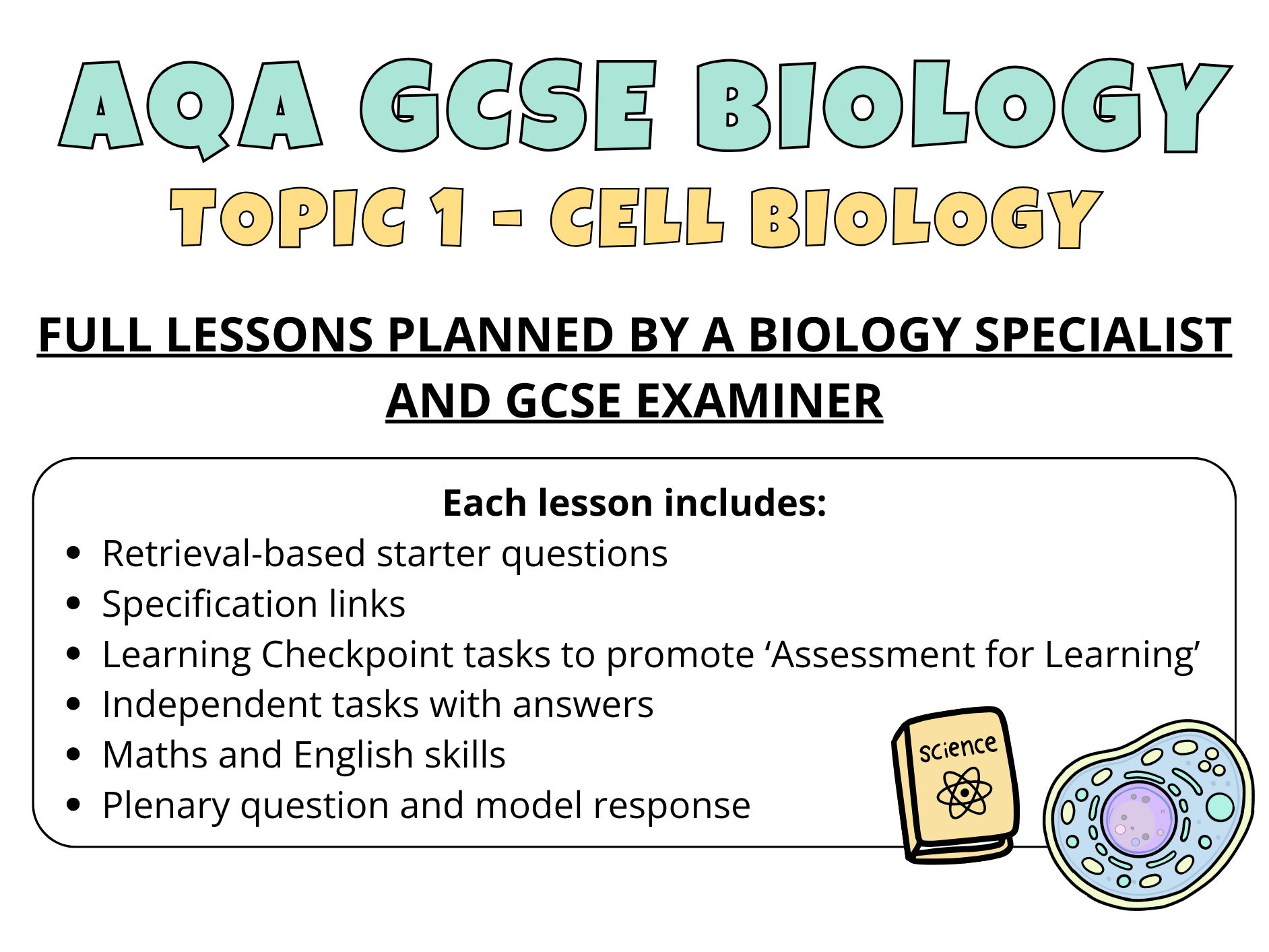 GCSE Cell Biology - Complete Lessons