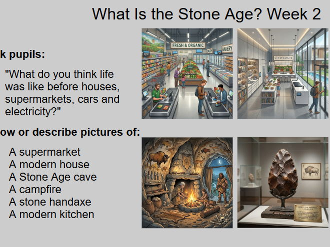 week 2  Who were the Stone Age people? - KS2