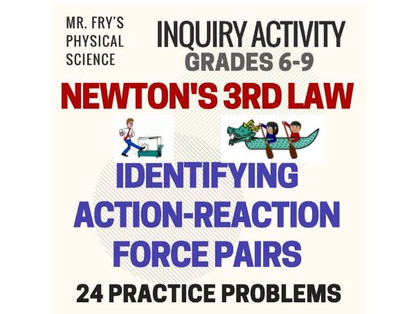 Identifying Action-Reaction Force Pairs  (MS-PS2-1)