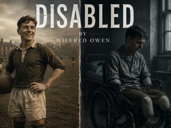 Disabled by Wilfred Owen