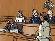 OCR A Level Law Criminal Courts and Lay People Power Point and Worksheet