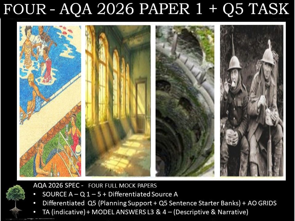 FOUR - PAPER 1 | 2026 FULL MOCKS | Q5 TASKS