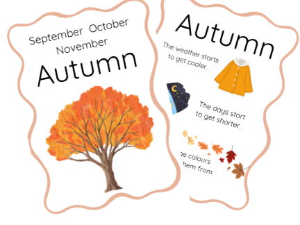 Seasons Fact Cards