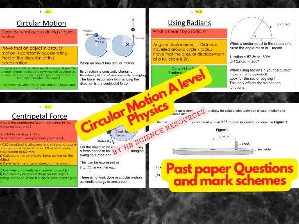 Circular Motion A level Physics
