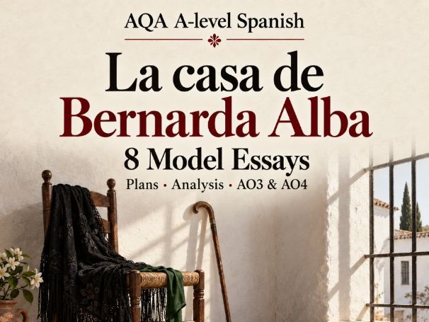 Bernarda Alba Essay Model Answers - AQA Paper 2 Writing