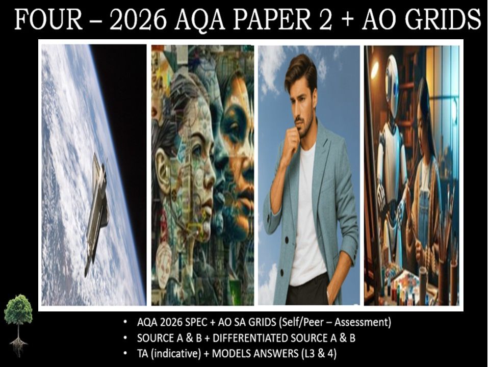 FOUR - AQA PAPER 2 | 2026 FULL MOCKS | AO GRIDS