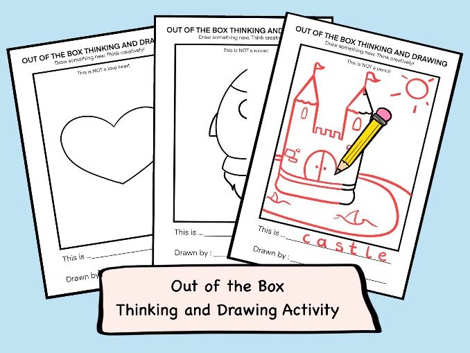 Out of the Box Thinking & Drawing Activity