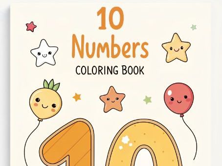 NUMBERS COLORING BOOK