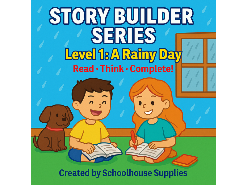 Story Builder Series – Level 1: A Rainy Day (25 Units)