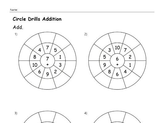 Addition Worksheets (Kindergarten Math, Addition Practice)