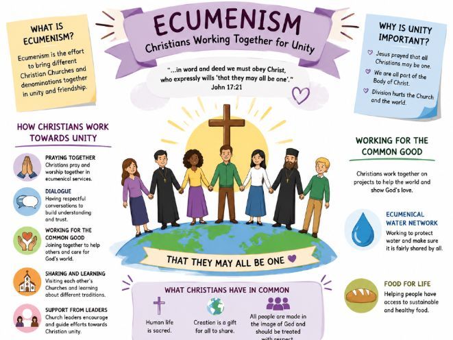 Y7: KS3 CATHOLIC RED: Dialogue and Encounter - L4: What is Ecumenism?