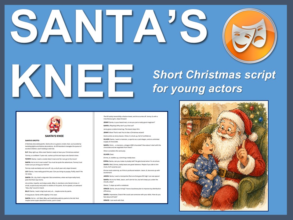 Santa's Knee: A short Christmas story