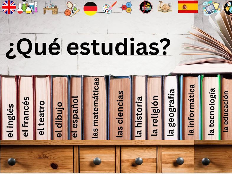 ¿Qué asignaturas estudias?