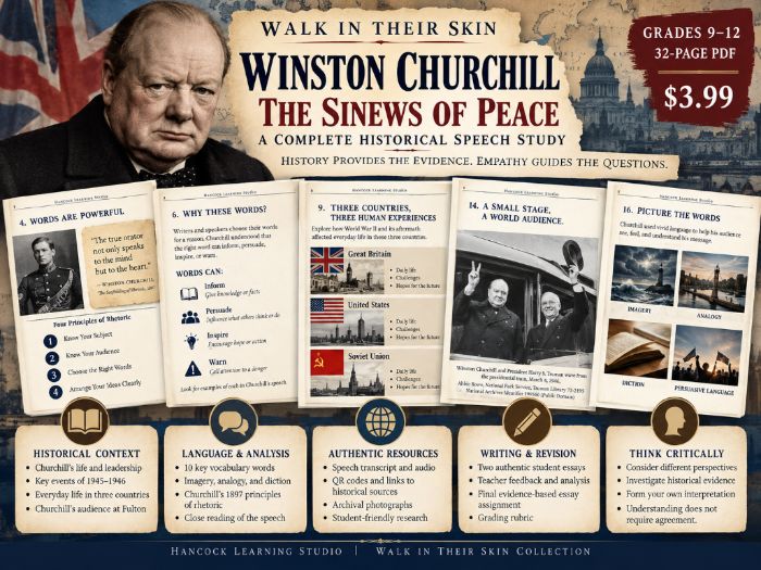 Winston Churchill: Sinews of Peace Study