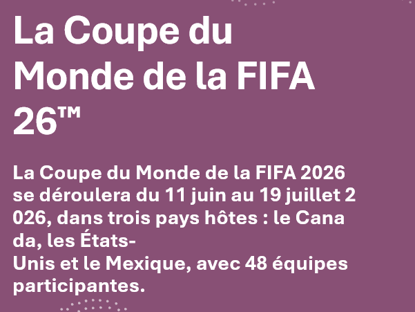 La Coupe du Monde - World Cup 2026