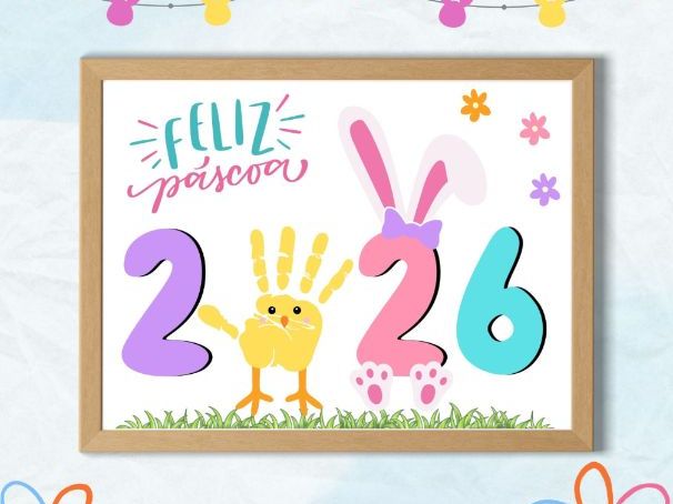 Easter Handprint Craft in Spanish | Manualidad Feliz Pascua Imprimible para Niños