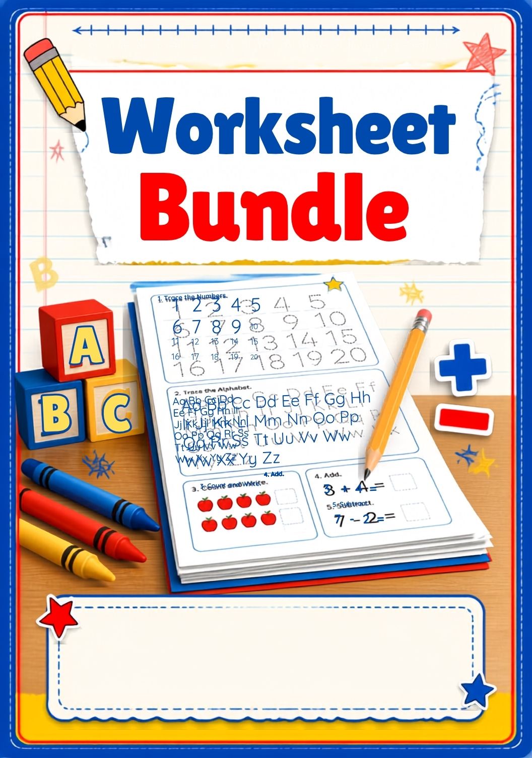 Early Childhood Foundation Workbook: Literacy and Numeracy Bundle
