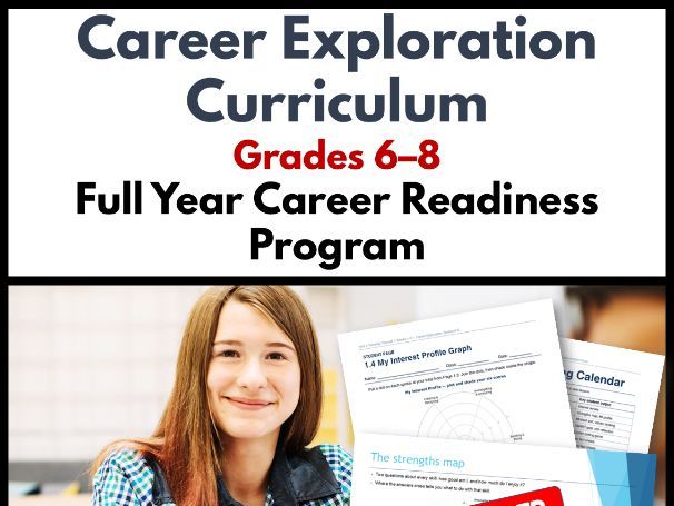 Career Exploration Curriculum Grades 6–8 | Full Year Career Readiness Program