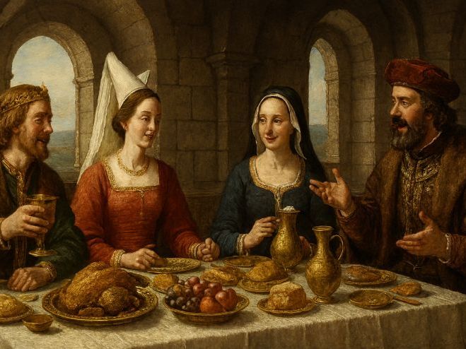 VOCABULARY STORY 737    WHAT DID NOBLES DO DURING THE PLAUGE?