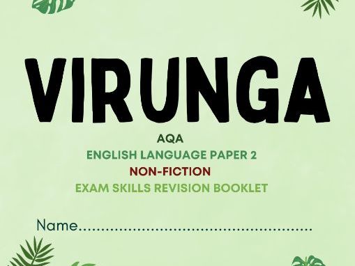 English Language Paper 2: Virunga National Park