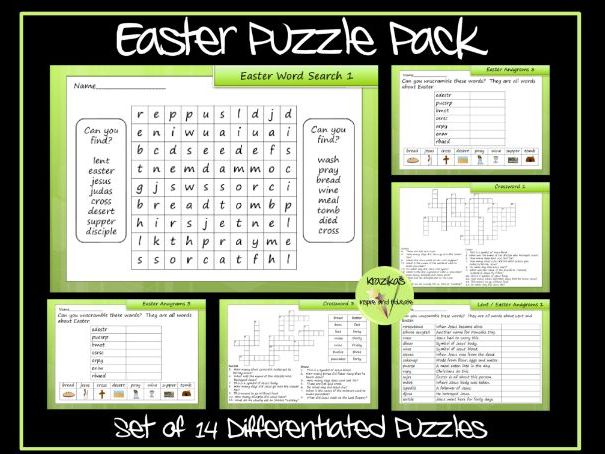 Easter Puzzle Pack