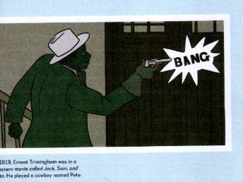 Ernest Trimingham (1880-1942) one of the first BLACK actors in British cinema