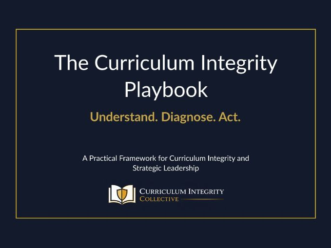 Curriculum Implementation Playbook (Primary Leadership Framework)