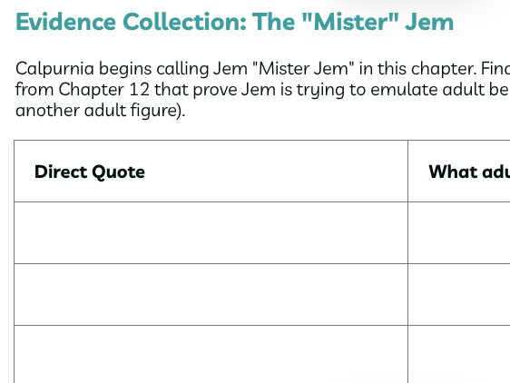 To Kill a Mockingbird - Chapter 12