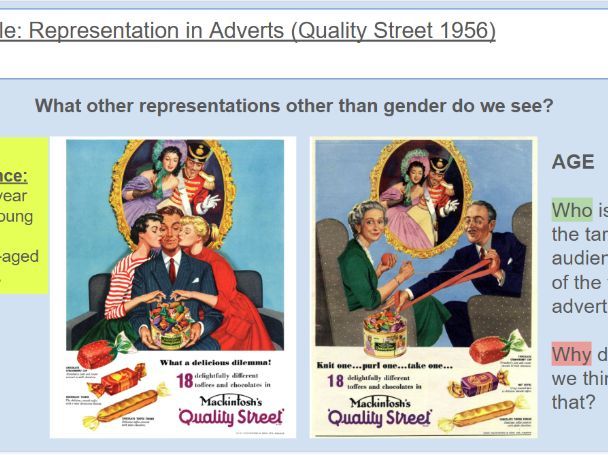 EDUQAS: GCSE Media Studies - Quality Street (1956)