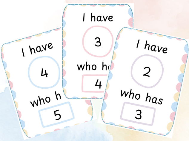 0-30 Number Recognition Loop Game