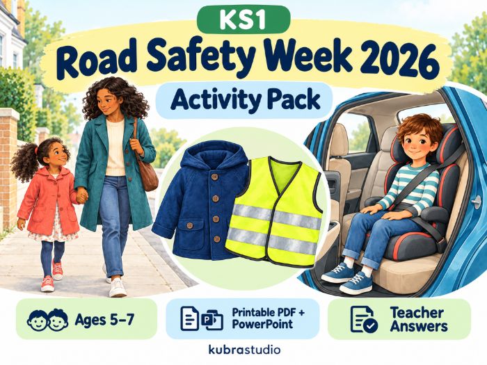 KS1 Road Safety Week 2026 Activity Pack