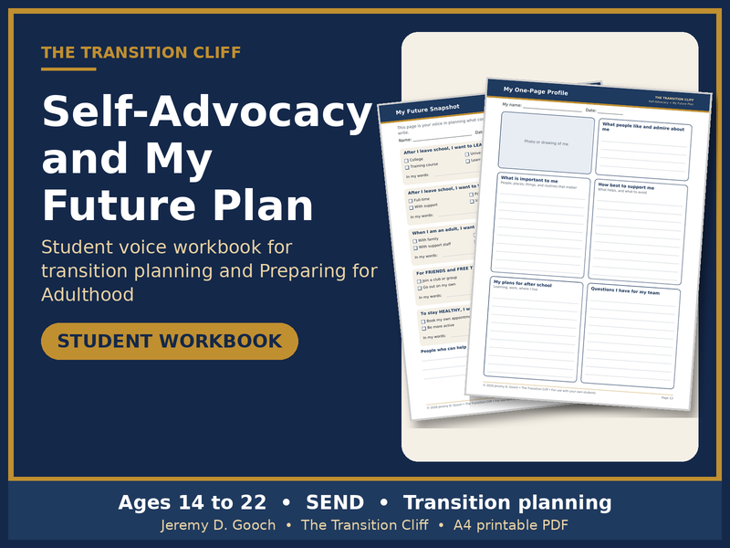 Self-Advocacy Workbook for SEND Transition