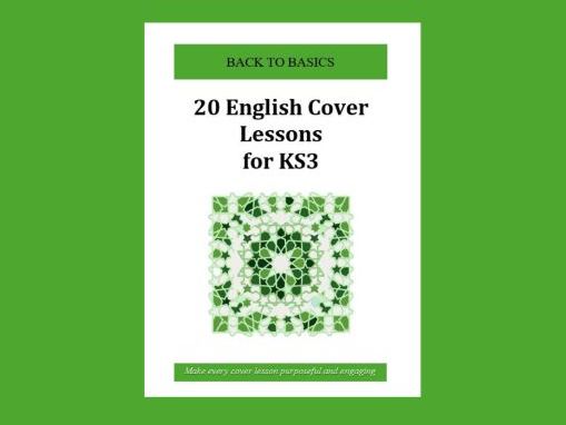 English Cover Lessons: KS3 (20 Ready-to-Use)