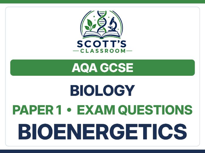 AQA GCSE Biology Bioenergetics Exam Questions