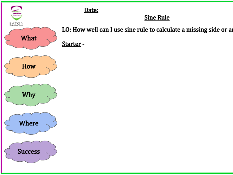 SINE Rule
