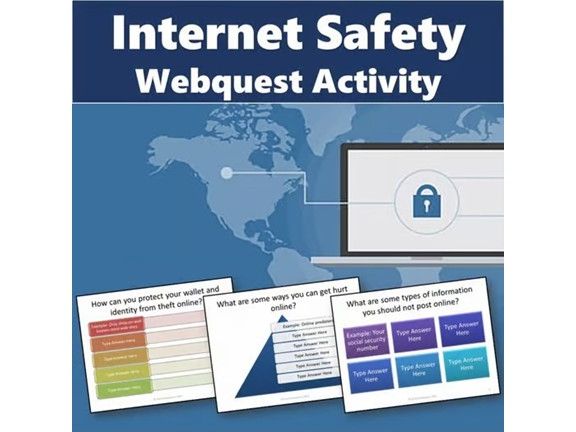 Business and Career Skills - Internet Safety Lesson Activity