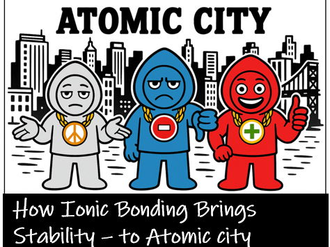 Ion Trouble in Atomic City – Ionic Bonding