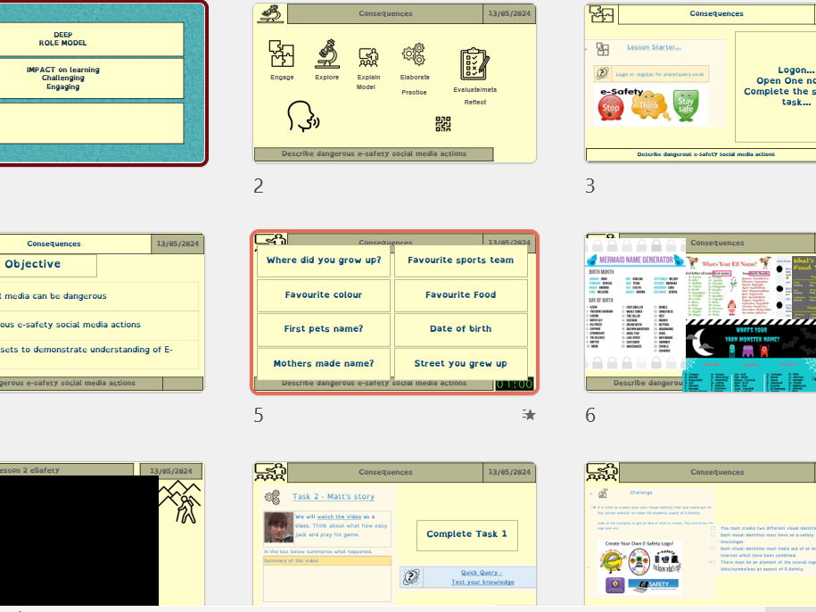 KS3 E-Safety & Digital Media 6-Lesson Bundle – Online Safety, Storyboards & Shotcut Video Editing (Dyslexia-Friendly)