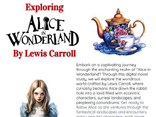Alice in Wonderland - Novel Study - Google Slides | Teaching Resources