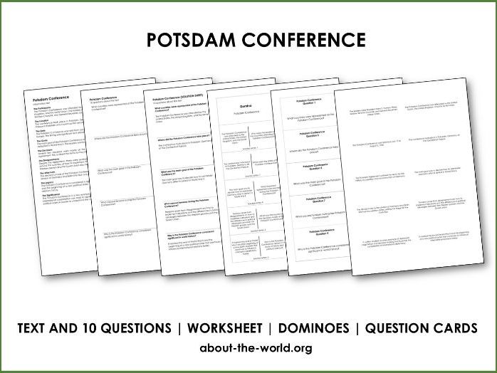 Potsdam Conference Teaching Resources