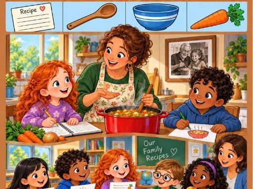 Our Family Recipe Book | Reading & Writing | Grades 1-2