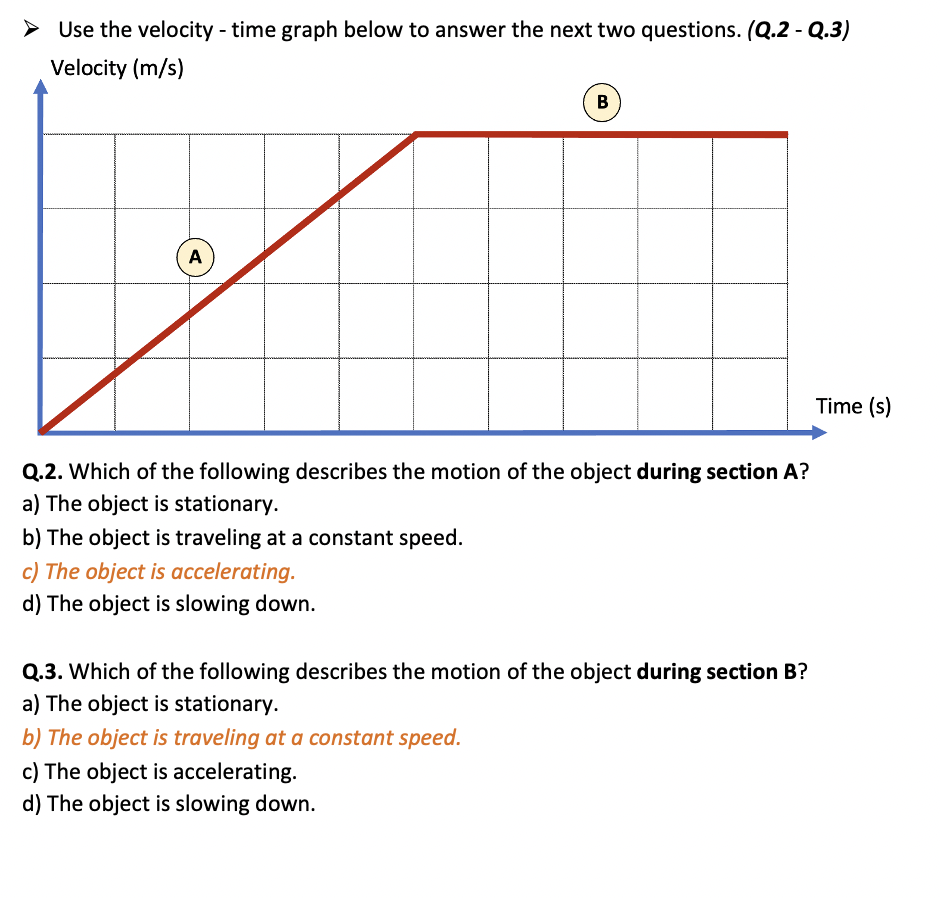 Motion Graphs (Velocity Time Graphs) - Worksheet  Printable and Regarding Motion Graphs Physics Worksheet