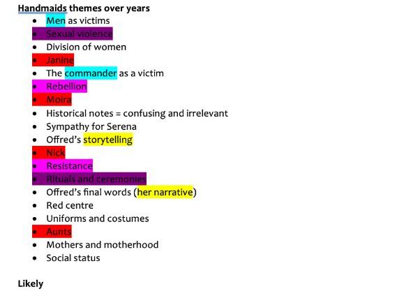 AQA spec A paper 2B predictions