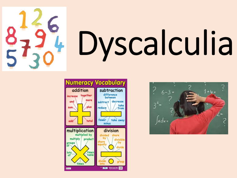 Dyscalculia - signs and support