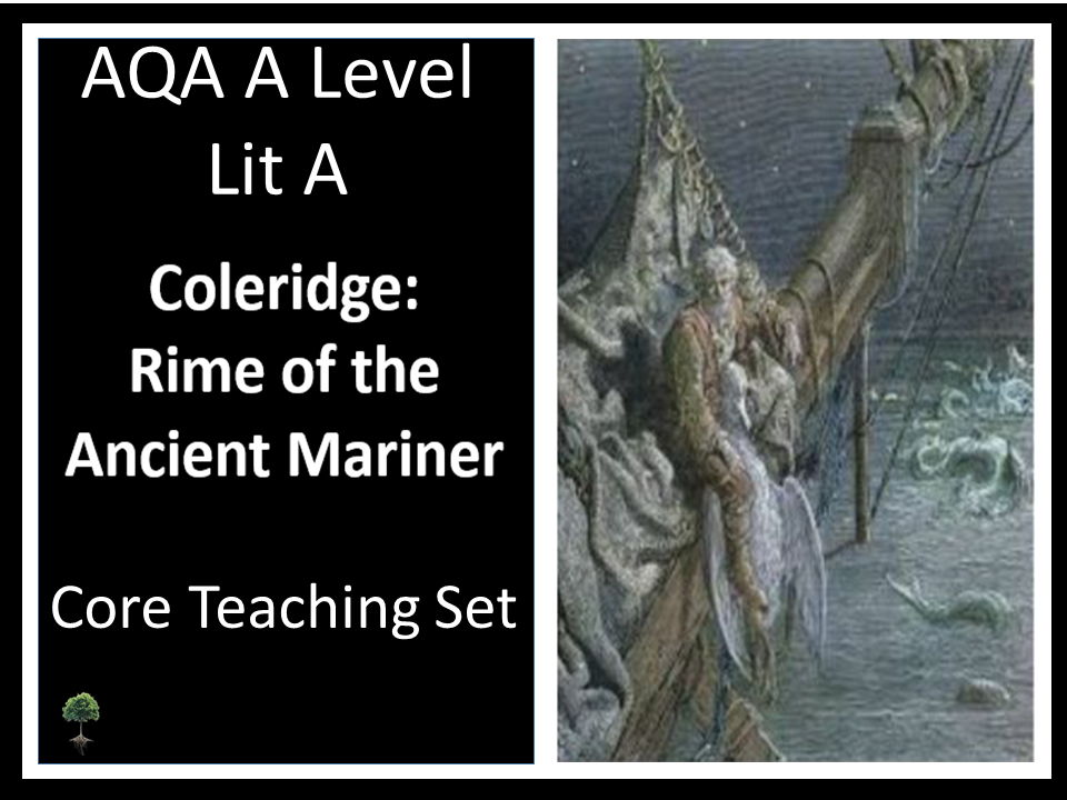 COLERIDGE – Ancient Mariner | Annotated Poem | AO2–AO4 Grid | Study Workbook