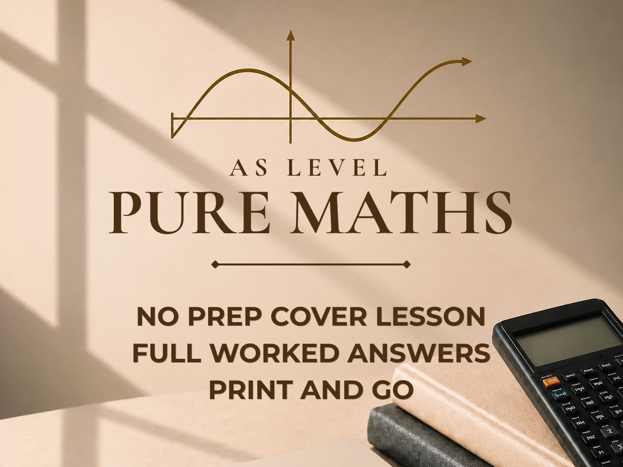 KS5 / AS Level Pure Maths Cover Lessons: Unit 6 | Exponentials & Logarithms (No Prep)