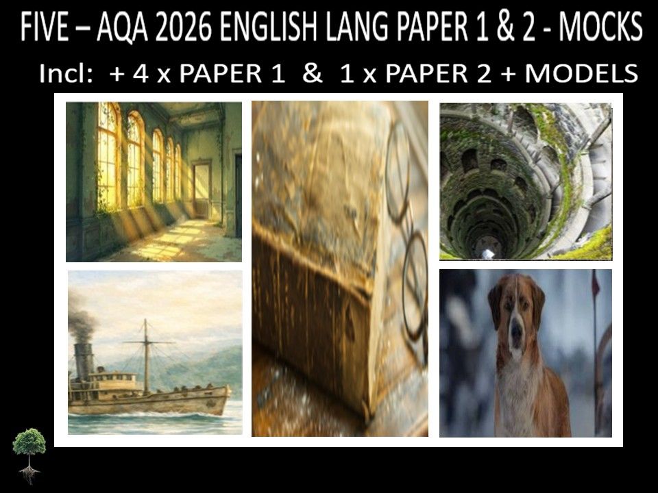 FIVE - AQA PAPER 1 & 2 | 2026 FULL MOCKS | MODELS
