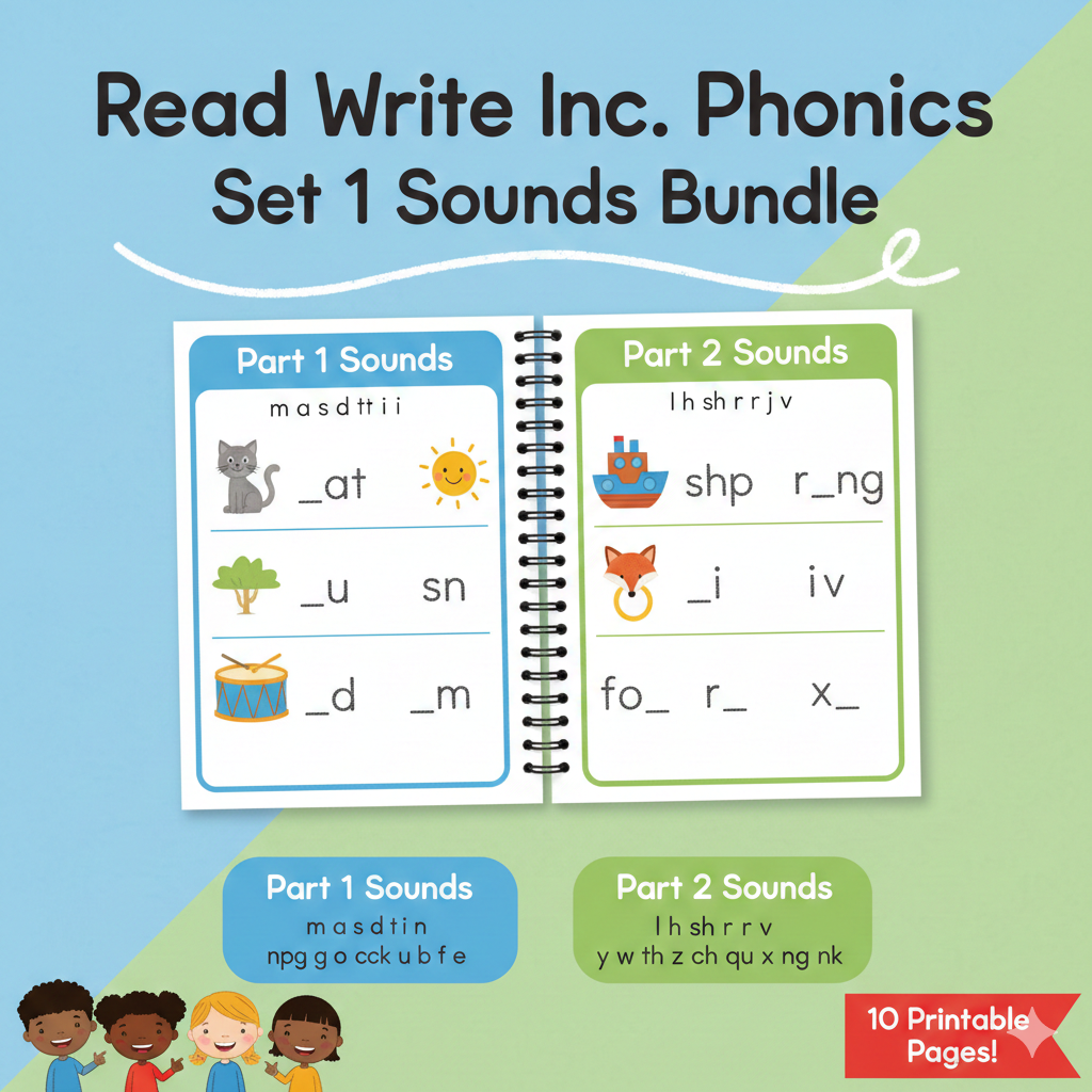 Read Write Inc. Phonics: Set 1 Sounds Bundle